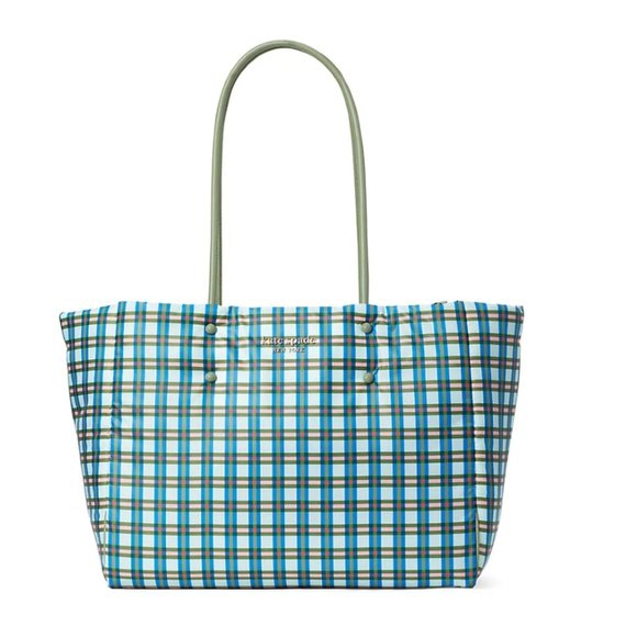 kate spade new york Large Everything Padded Plaid Tote - Picture 2 of 9